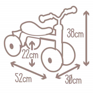 SMOBY GURALICA ROOKIE ROZE 