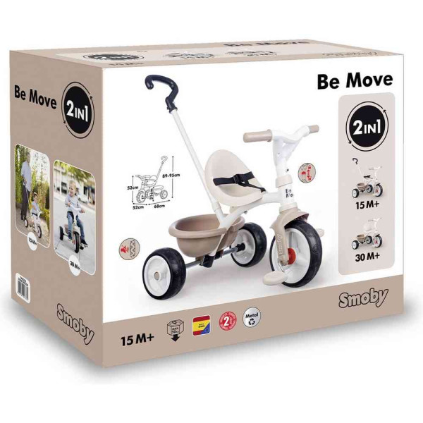 SMOBY TRICIKL COMFORT BEŽ 