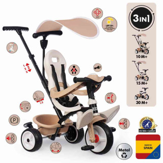 SMOBY TRICIKL BABY BALADE BEŽ 