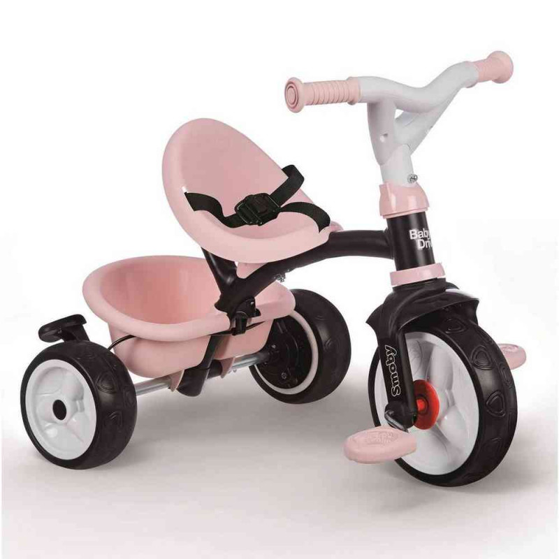 SMOBY TRICIKL BABY DRIVER ROZE 