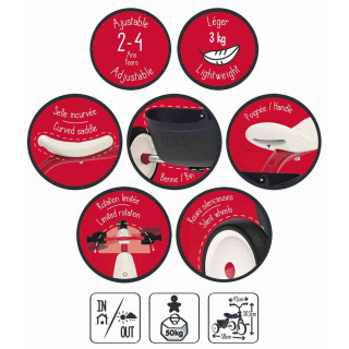 SMOBY TRICIKL ROOKIE 