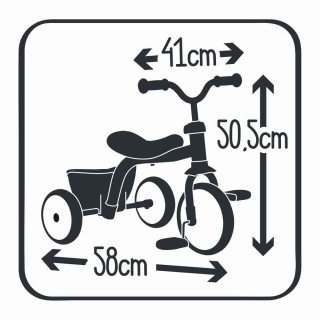 SMOBY TRICIKL ROOKIE 