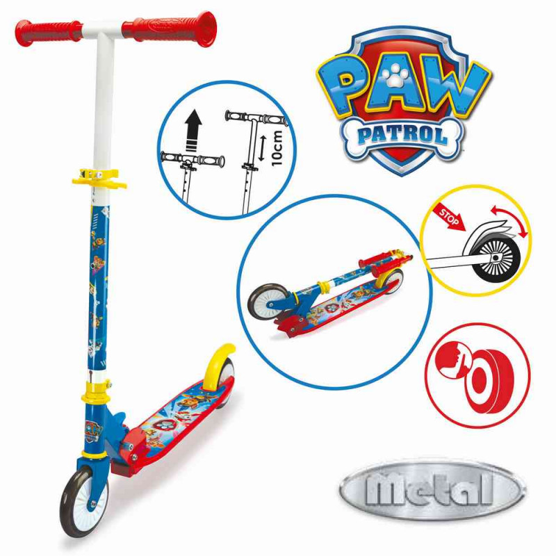 SMOBY TROTINET PAW PATROL SKLOPIVI 