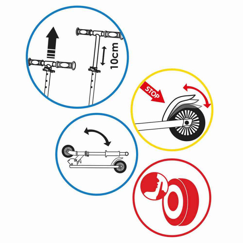 SMOBY TROTINET PAW PATROL SKLOPIVI 