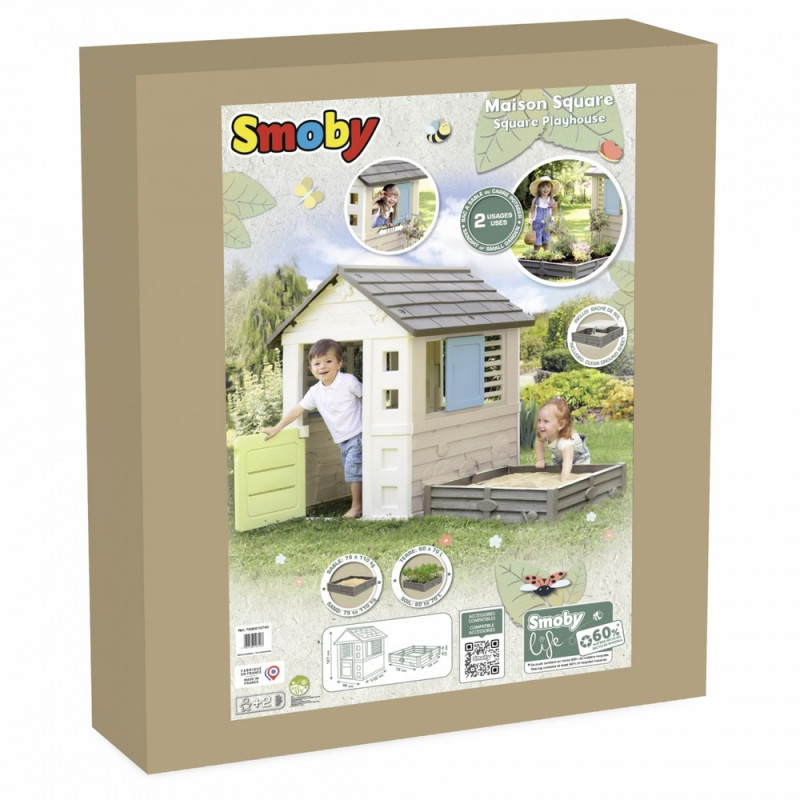 SMOBY LIFE SQUARE KUCICA ZA IGRU 