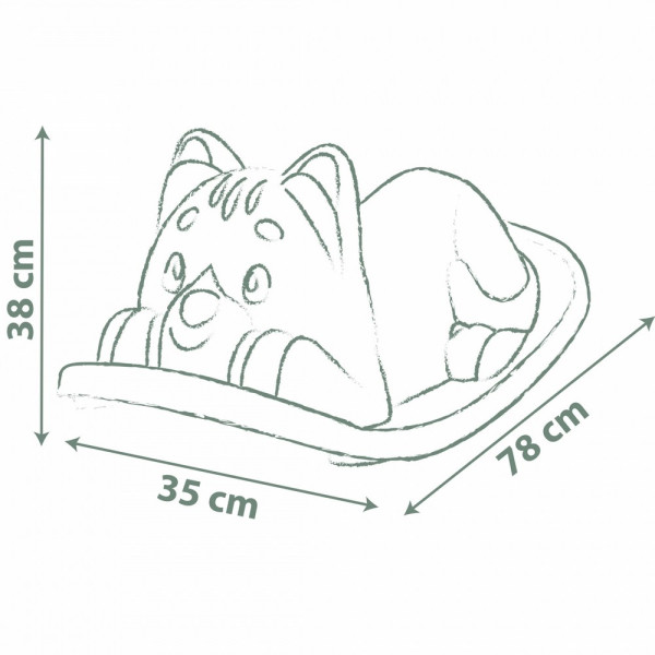SMOBY LIFE BLUE CAT ROCKER 