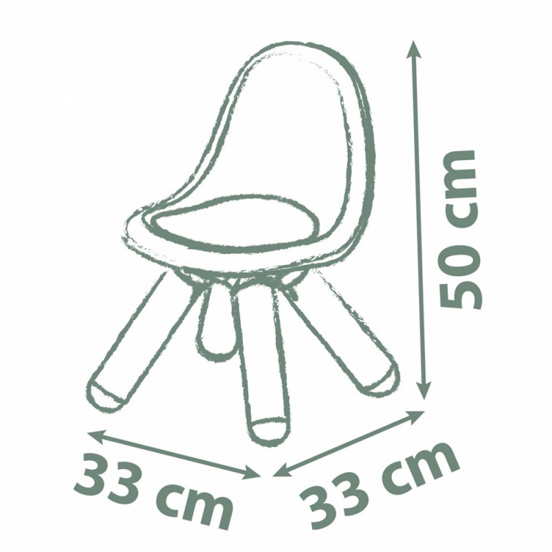 SMOBY LIFE KID STOLICA TERRA COTTA 
