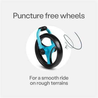 BALANS BICIKL RUNNING BIKE -TURQUOISEBLACK