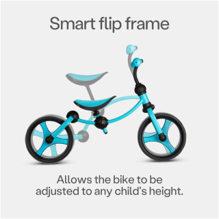 BALANS BICIKL RUNNING BIKE -TURQUOISEBLACK