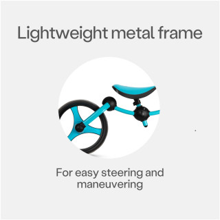 BALANS BICIKL RUNNING BIKE -TURQUOISEBLACK
