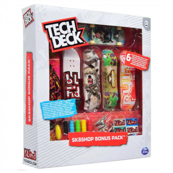 TECH DECK BONUS PACK ASST 