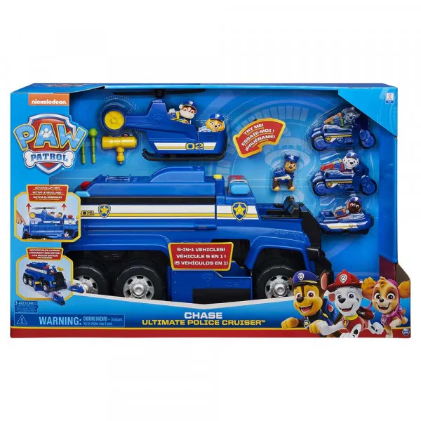PAW PATROL POLICE CRUSER SET 