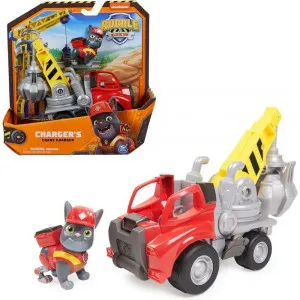 RUBBLE GRADJEVINSKO VOZILO SET SA FIGUROM