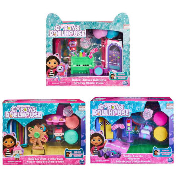 GABBYS DOLLHOUSE SET DELUXE SOBICA ASST 