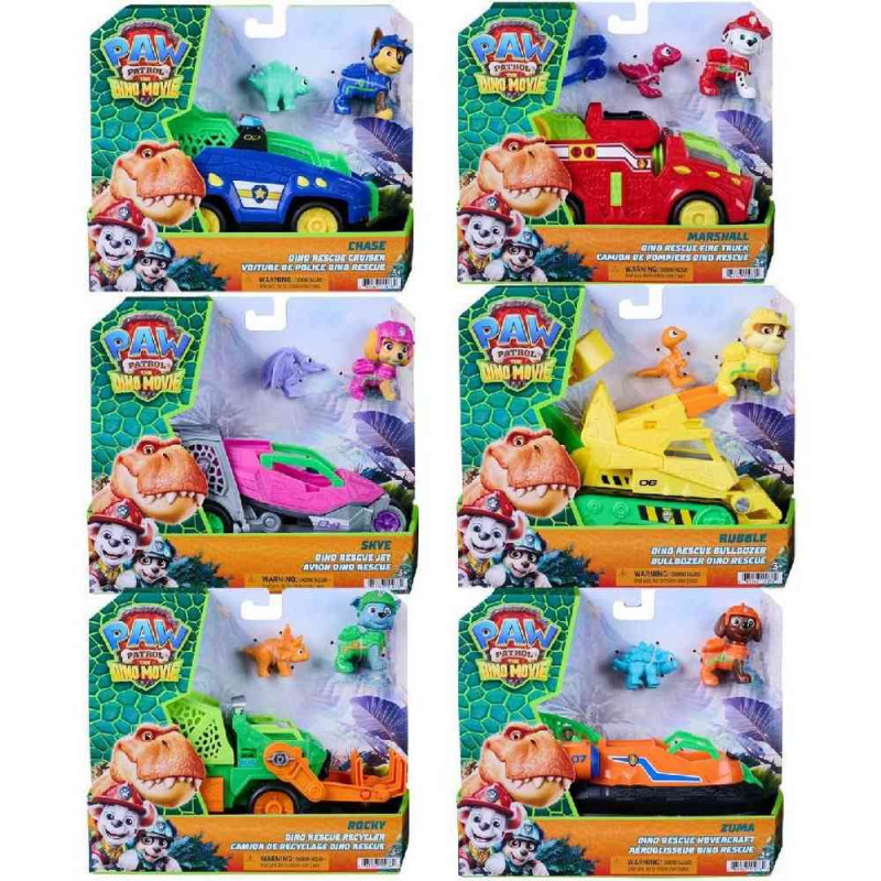 PAW PATROL DINO VOZILO ASST 