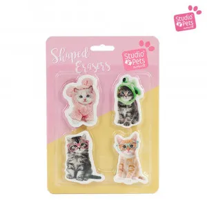 STUDIO PETS GUMICE SET KITTY 4KOM