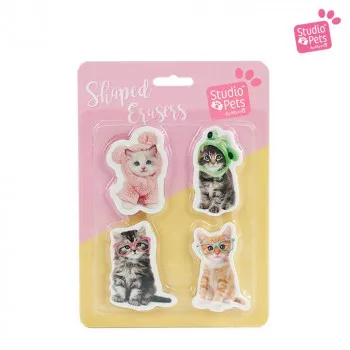 STUDIO PETS GUMICE SET KITTY 4KOM 