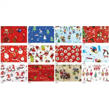 UKRASNI PAPIR BIG BIMBI XMASS 300x100cm 