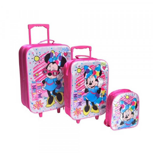 MINNIE MOUSE COLORFUL SET KOFERI I RANAC 