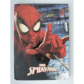 SPIDERMAN SVESKA SA UV LAKOM PREMIUM, A4, DIKTO, 50 LISTA 