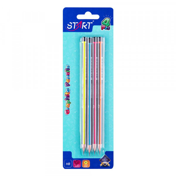 START GRAFITNE OLOVKE NEO 4 KOMADA NA BLISTERU NA BLISTERU START 