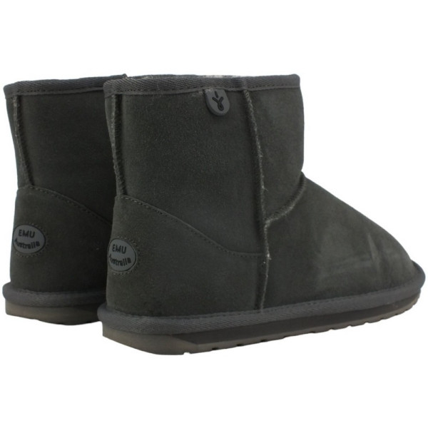 EMU CIZME WALLABY MINI TEENS CHARCOAL 