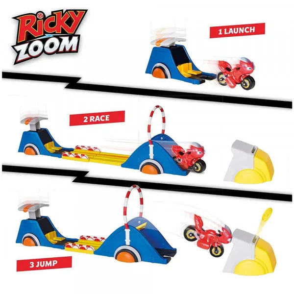 RICKY ZOOM RAMPA SET 