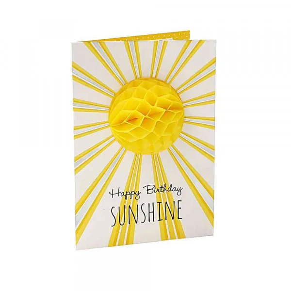 CESTITKA Popping Candy SUNCE- HAPPY BIRTHDAY SUNESHINE! 