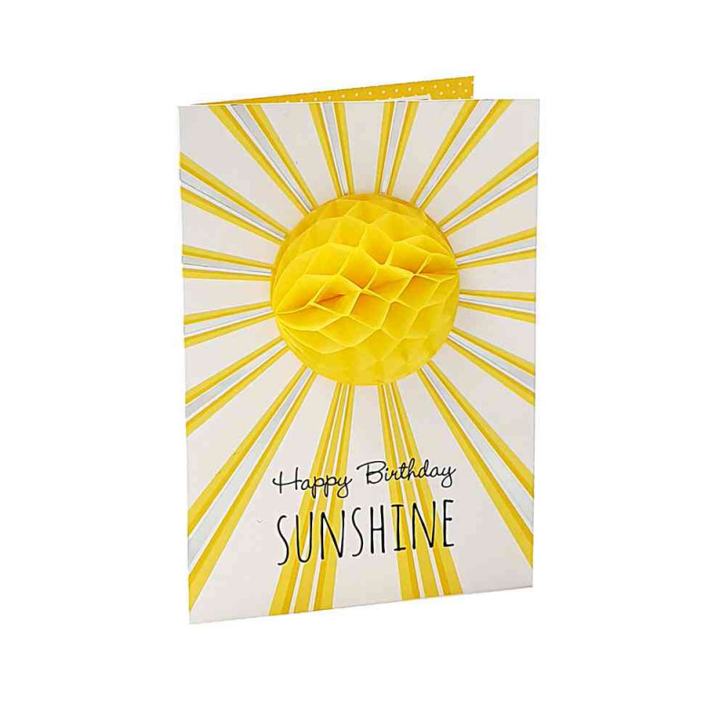 CESTITKA Popping Candy SUNCE- HAPPY BIRTHDAY SUNESHINE!