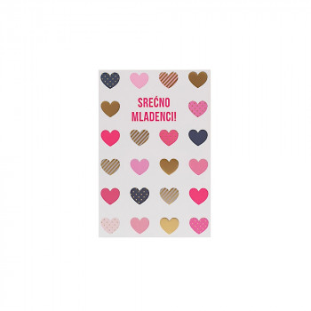 CESTITKA NEON BLUSH SRECNO MLADENCI 
