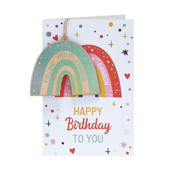 CESTITKA WOODSTOCK FOLLOW YOUR RAINBOW! HAPPY BIRTHDAY TO YOU 