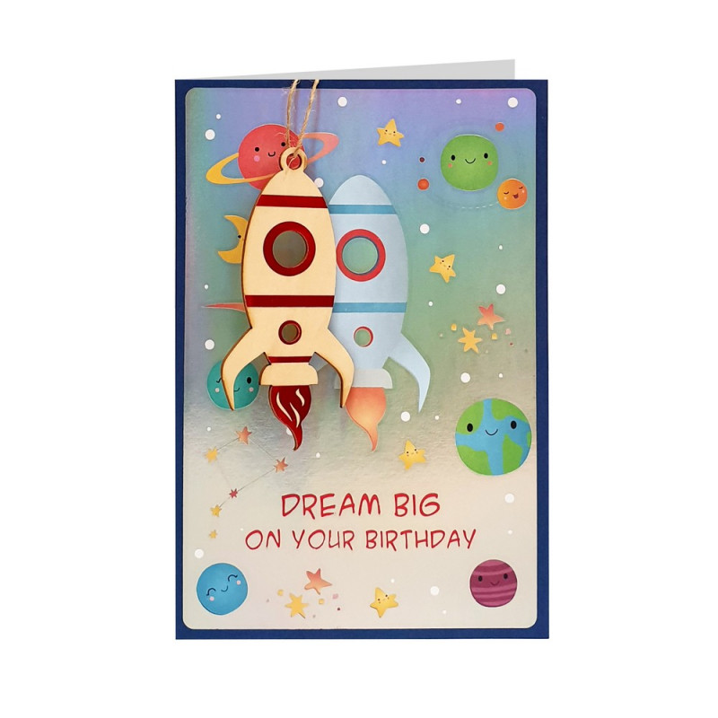 CESTITKA WOODSTOCK DREAM BIG ON YOUR BIRTHDAY