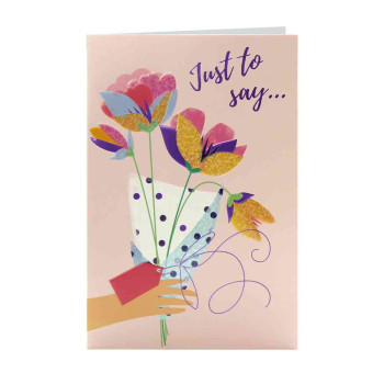 ČESTITKA JUST TO SAY 