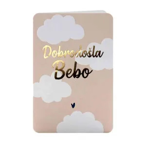 ČESTITKA DOBRODOŠLA BEBO