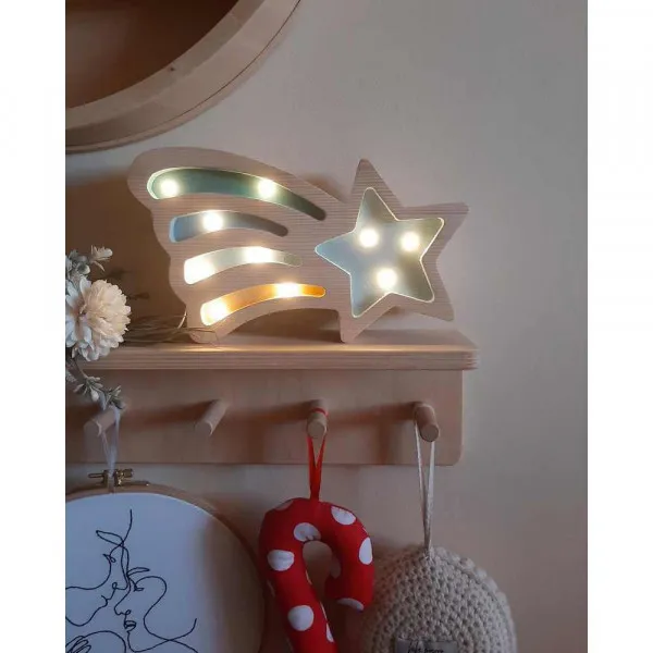 TWO N KIDS LED MINI LAMPA MAGIC STAR PLAVA 