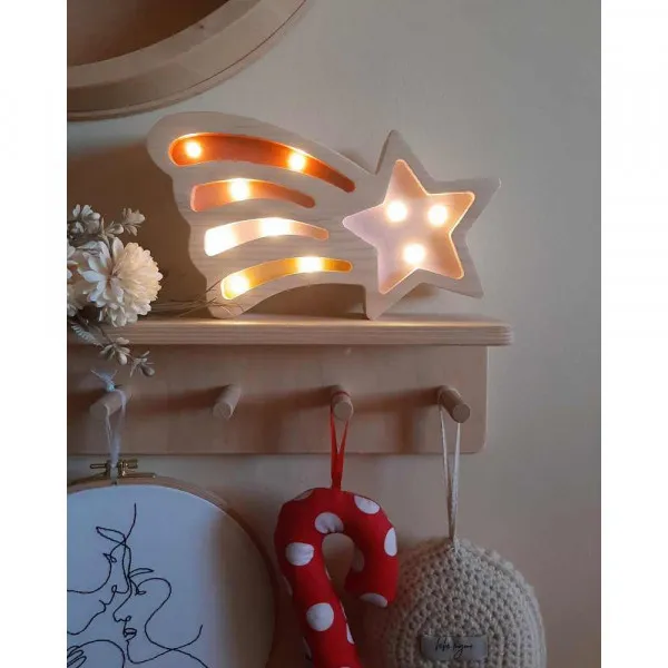 TWO N KIDS LED MINI LAMPA MAGIC STAR ROZE 