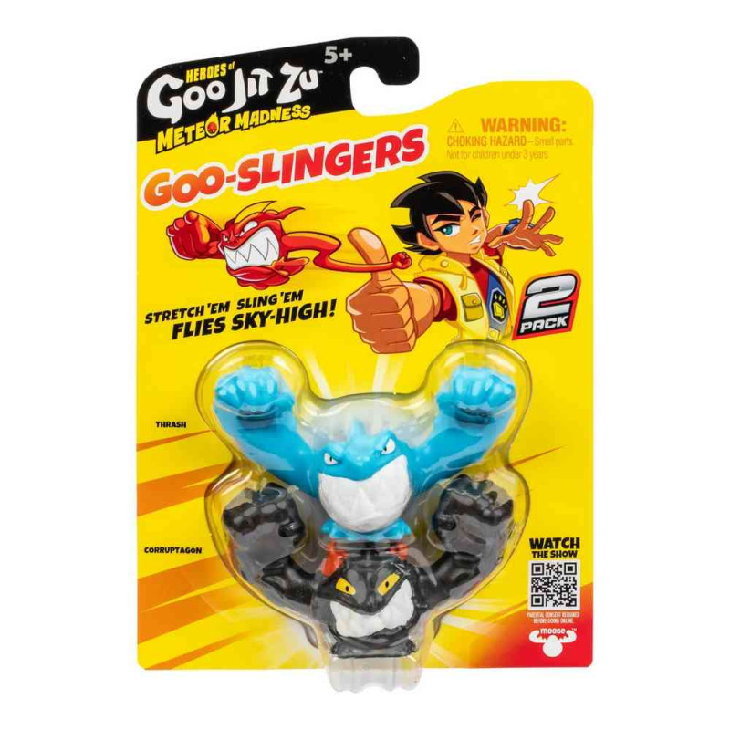 GOO JIT ZU METEOR MADNESS S13 GOO SLINGERS 2 PACK CDU figura 