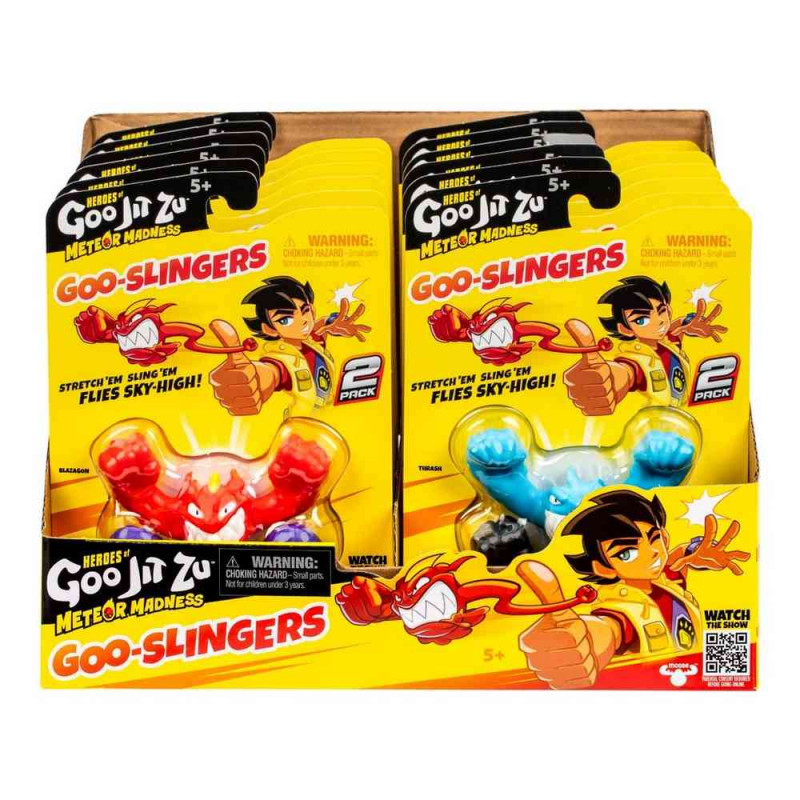 GOO JIT ZU METEOR MADNESS S13 GOO SLINGERS 2 PACK CDU figura 