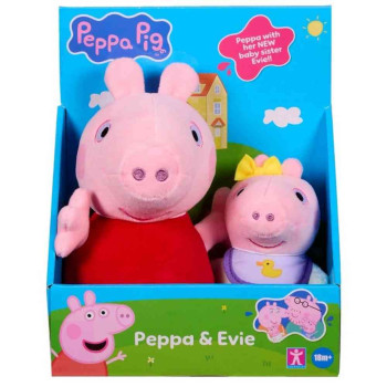 PEPPA PIG BABY PLIS 2PACK 