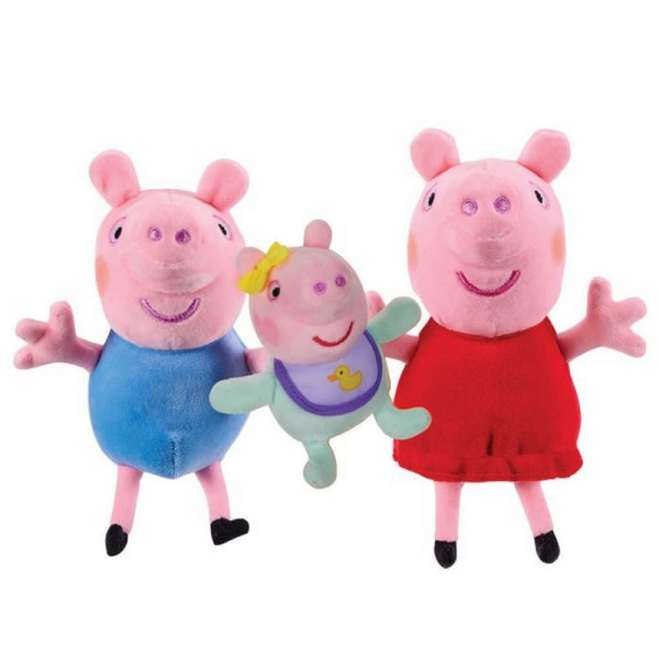 PEPPA PIG DZORDZ I BEBA SET 3 FIGURE 