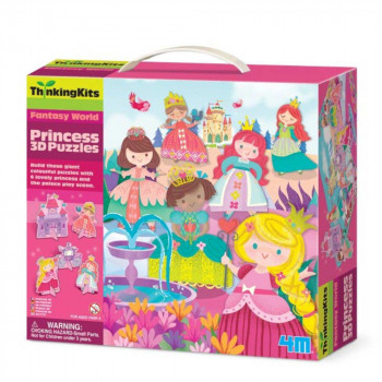 3D PUZZLE PRINCEZE 