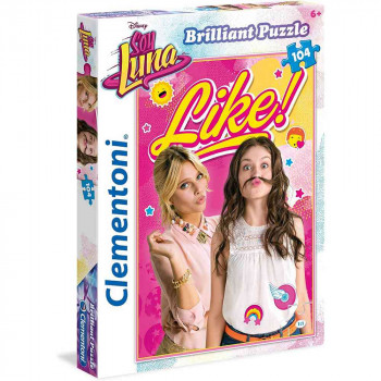 CLEMENTONI PUZZLE 104  SOY LUNA BRILLIANT 