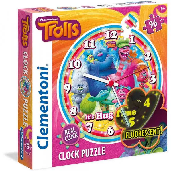 CLEMENTONI PUZZLE 96 SAT TROLLS 