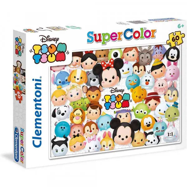 CLEMENTONI PUZZLE 60 SUPER COLOR  TSUM TS 