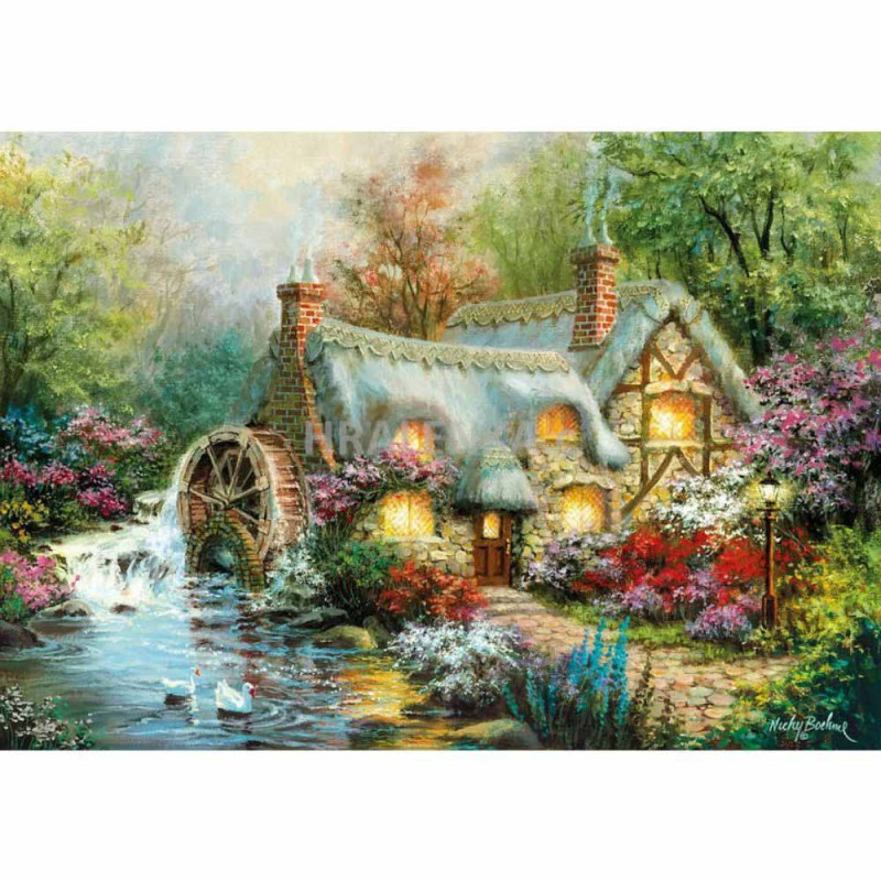 CLEMENTONI PUZZLE 1500 COUNTRY RETREAT NICKY BOEHME/ARTLICENSING.COM