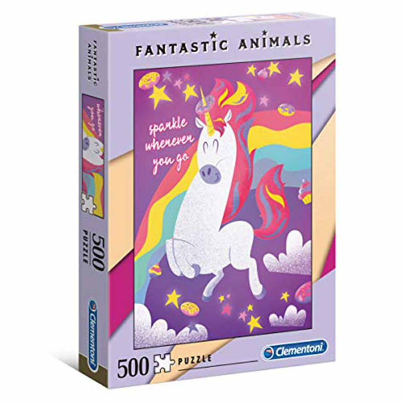 CLEMENTONI PUZZLE 500 FANTASTIC ANIMALS 1