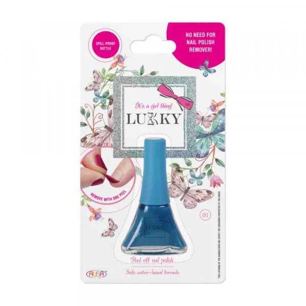 LUKKY PEEL-OFF LAK ZA NOKTE 5.6ML - PLAVA T11178 