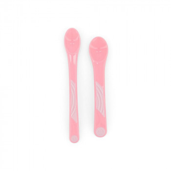 TWISTSHAKE SET KASIKA ZA HRANJENJE 2 KOM 4M+ PASTEL PINK 