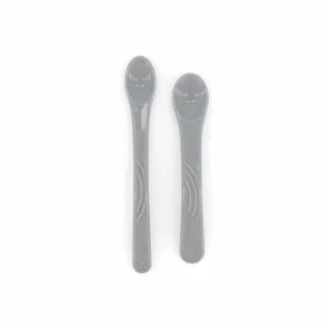 TWISTSHAKE SET KASIKA ZA HRANJENJE 2 KOM 4M+ PASTEL GREY
