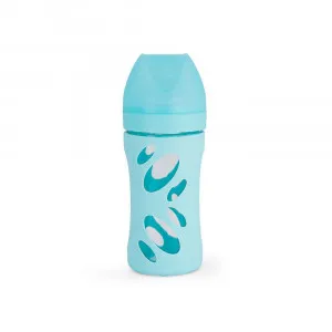 TWISTSHAKE ANTI-COLIC STAKLENA FLASICA 260ML PASTEL BLUE